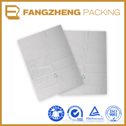 With printing flat bottom plastic bags on roll